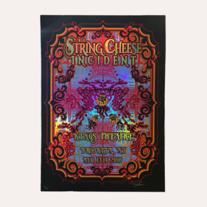 The String Cheese Incident - Merch - Gig Poster - 2016 Foil Poster NYC - Brooklyn Kings Theater