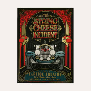The String Cheese Incident - Merch - Poster - 2014 Port Chester Vintage Auto Poster