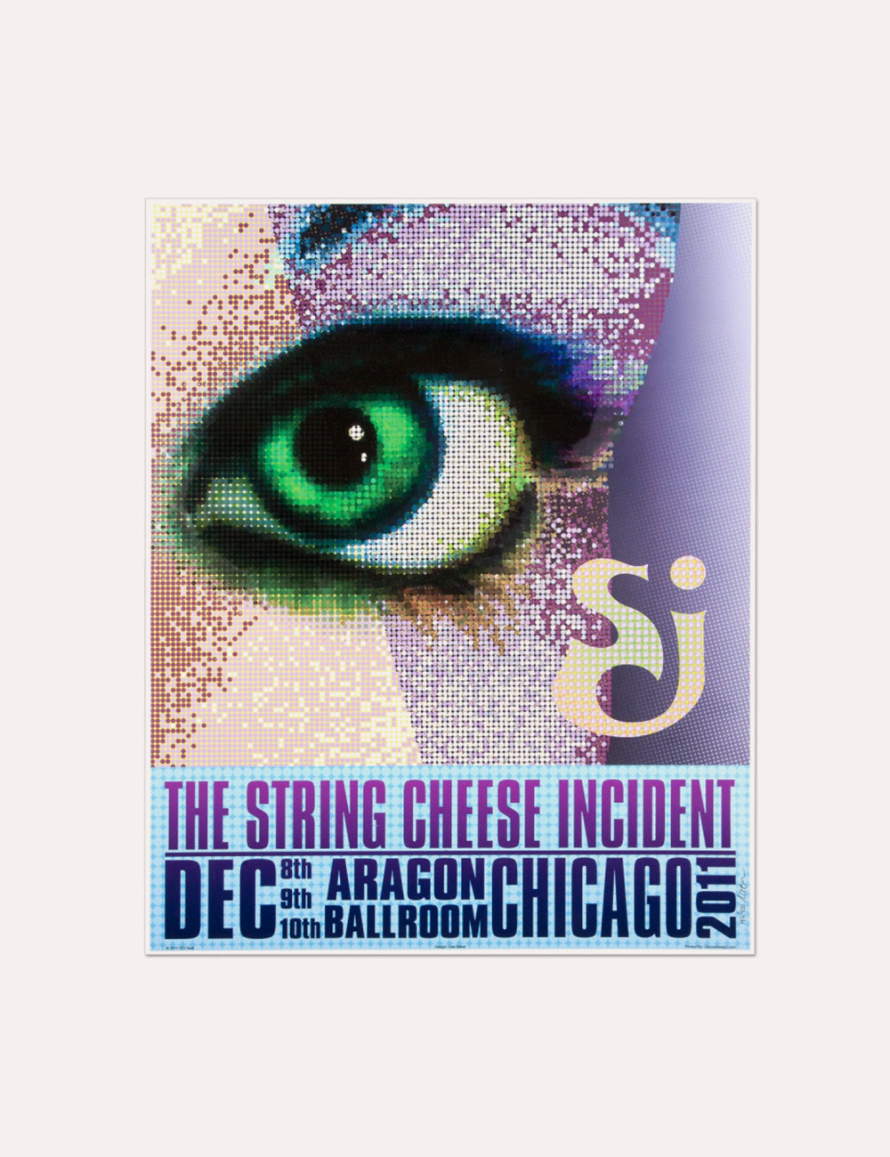 The String Cheese Incident - Merch - Poster - 2011 Chicago Poster