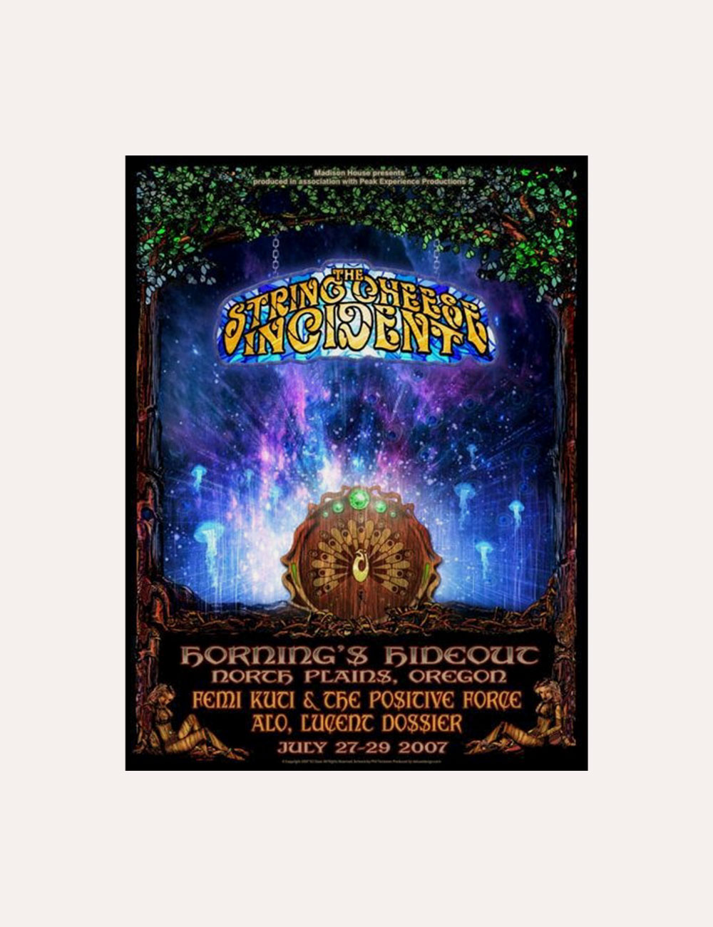 The String Cheese Incident - Merch - Poster - 2007 Hornings Poster