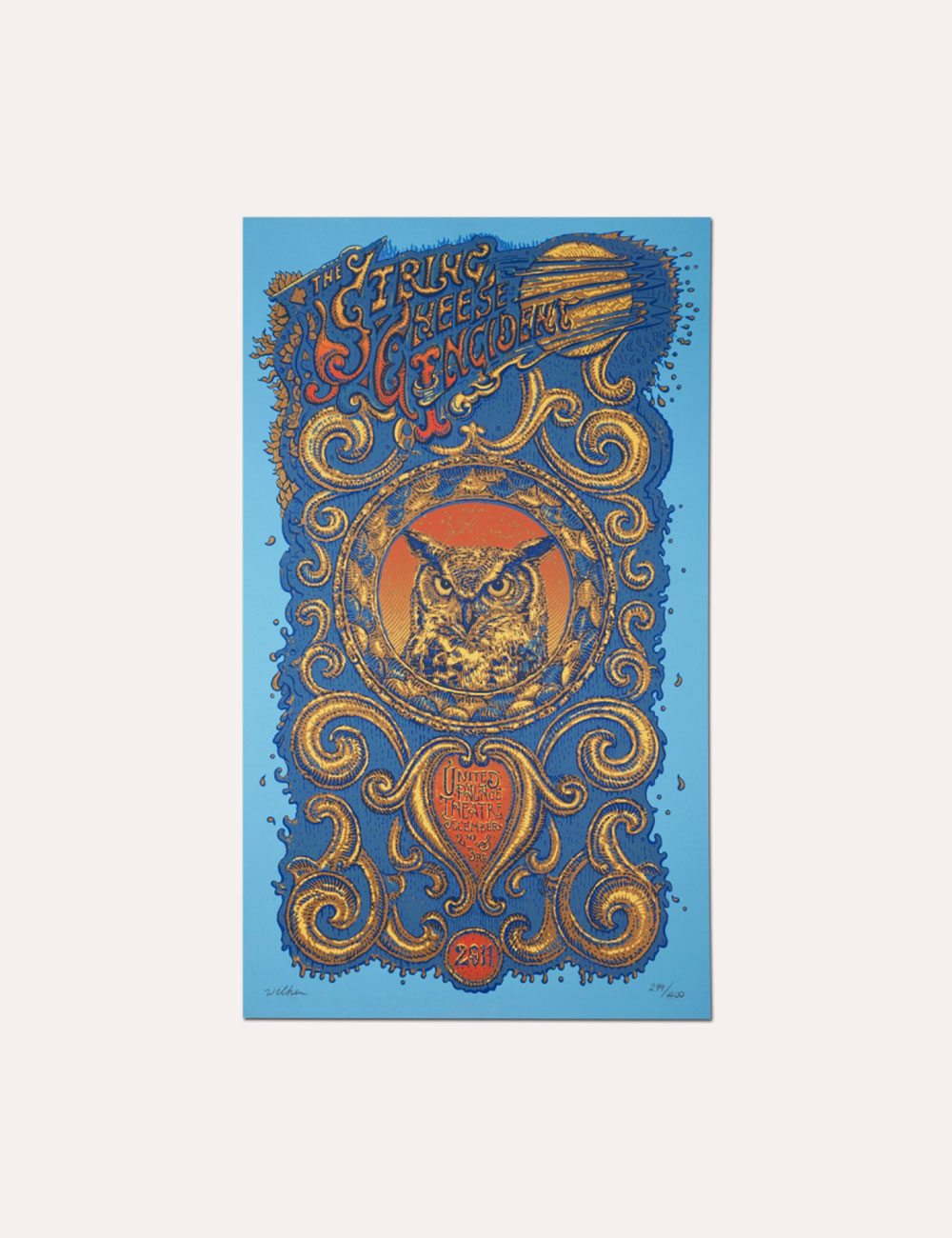 The String Cheese Incident - Merch - Poster - 2011 New York City Poster