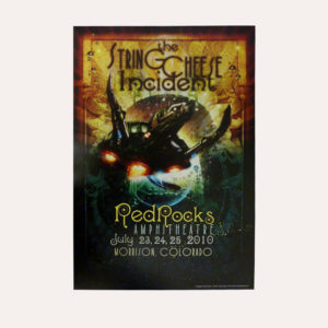 The String Cheese Incident - Merch - Poster - 2010 Red Rocks Poster