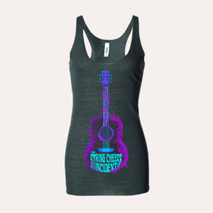 The String Cheese Incident - Womens - Tank top- Growing Guitar Front