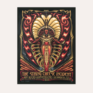 The String Cheese Incident - Merch - Poster - 2019 Red Rocks