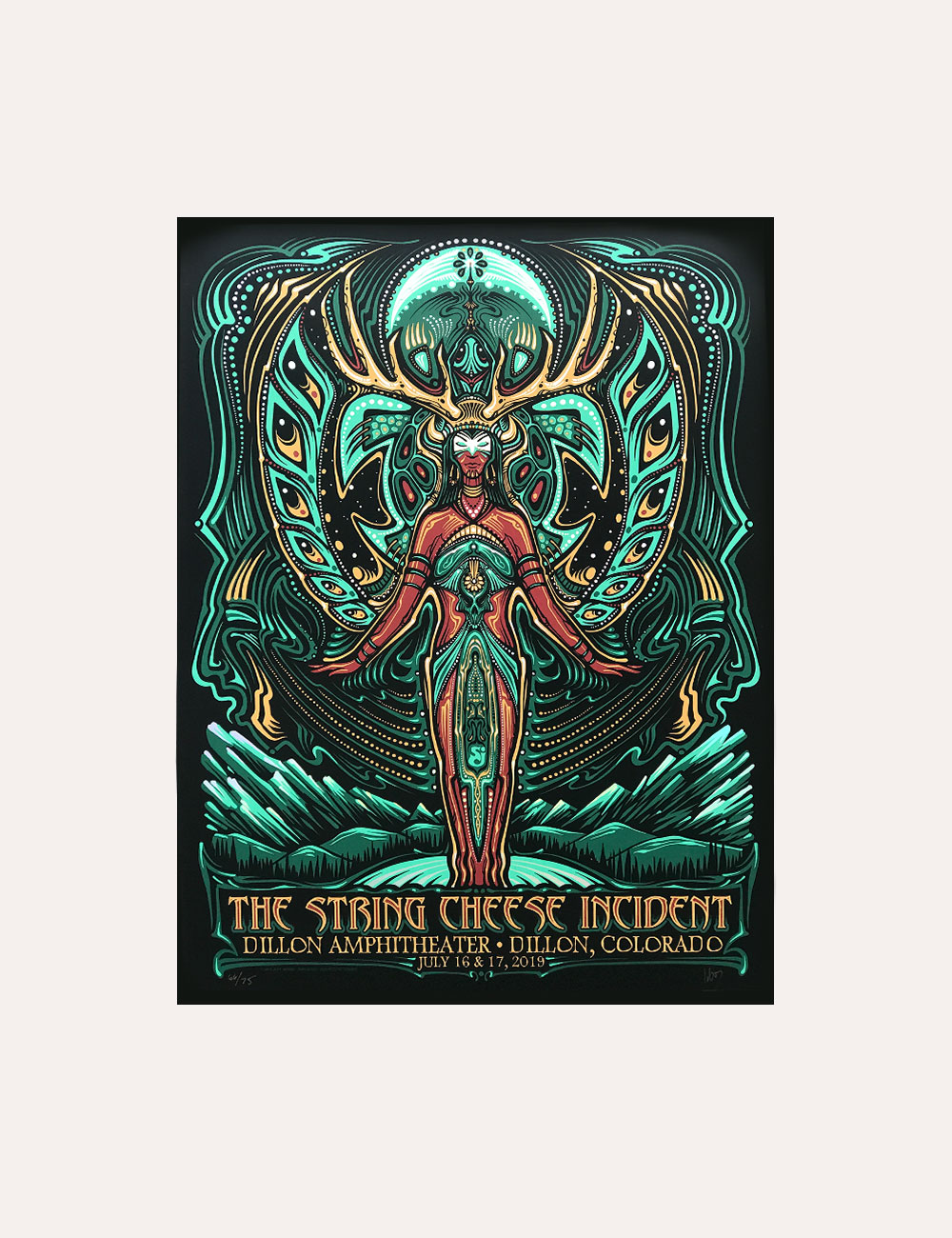 The String Cheese Incident - Merch - Poster - 2019 Dillon Amphitheater