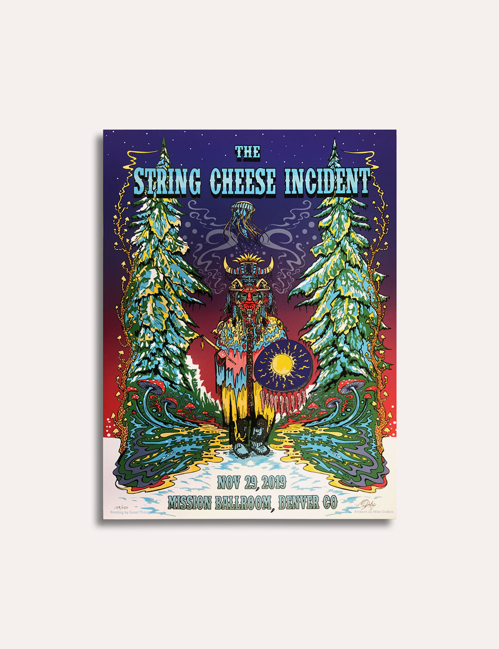 The String Cheese Incident - Merch - Poster - 2019 Mission Ballroom - Denver - November 29th