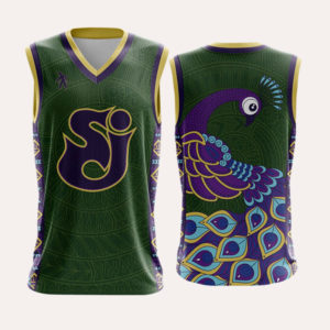 The String Cheese Incident x Mountain Song Collective - Peacock Jersey Green