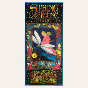 The String Cheese Incident - Show Poster - Gig Poster - Camp Verde, Arizona, 2000