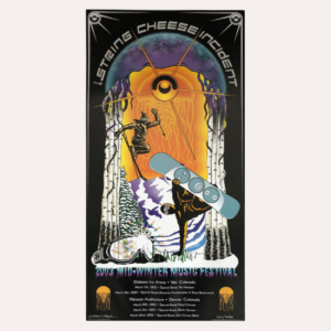 The String Cheese Incident -Show Poster - Gig Poster - Mid-winter Music Festival - Dobson Ice Arena, Vail, Co. - 2003